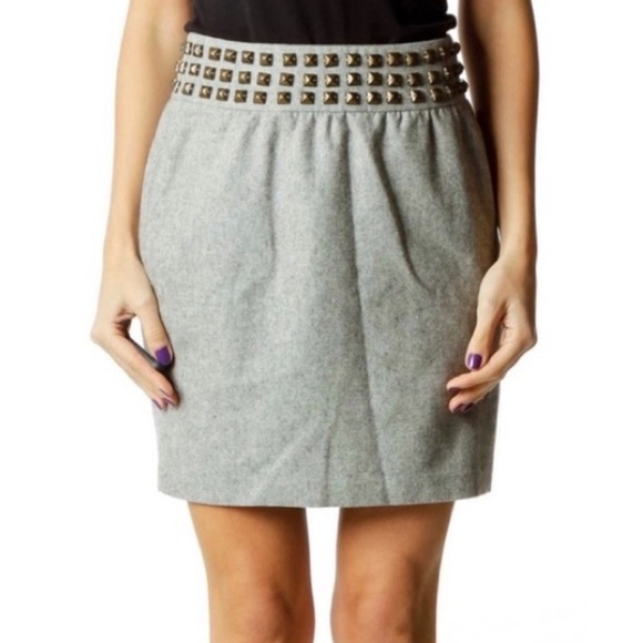 Silence + Noise By Urban Outfitters Women’s Mini Wool Blend Skirt - Picture 1 of 4